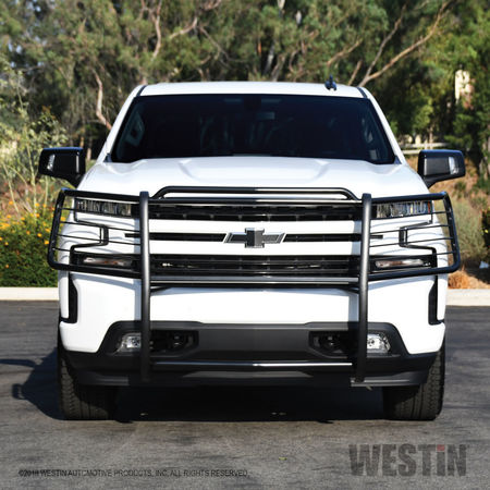 WESTIN AUTOMOTIVE 19-C SILVERADO 1500 BLACK SPORTSMAN GRILLE GUARD 40-3955